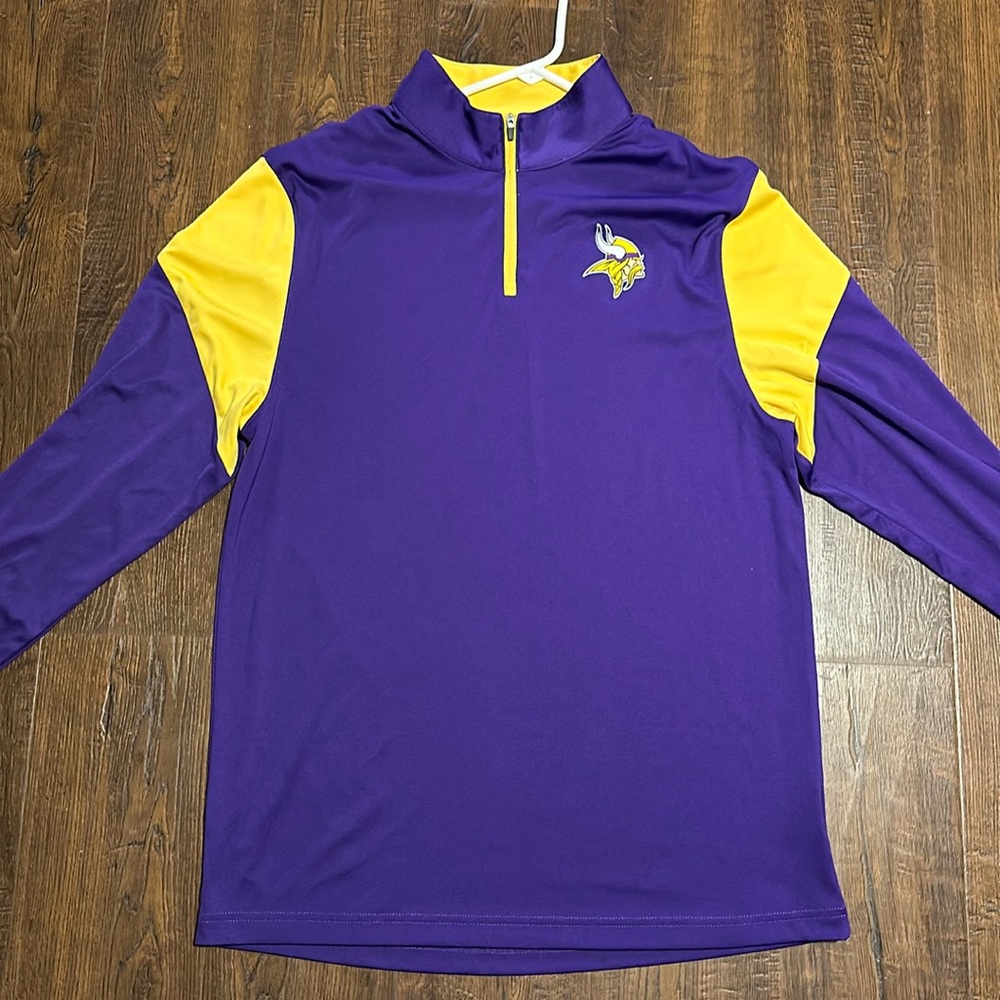 Vikings Quarter Zip Sweater